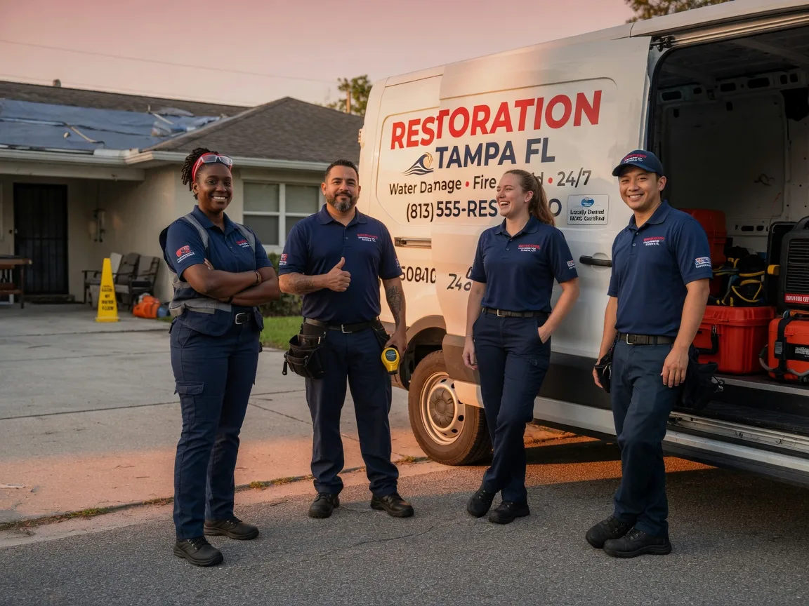 Water Damage Restoration company in Pampa, TX